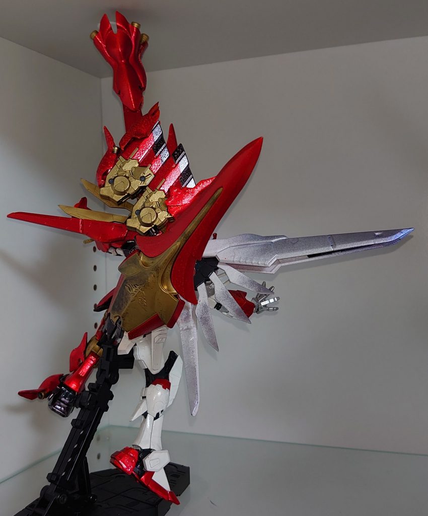 背中も重いです(笑)