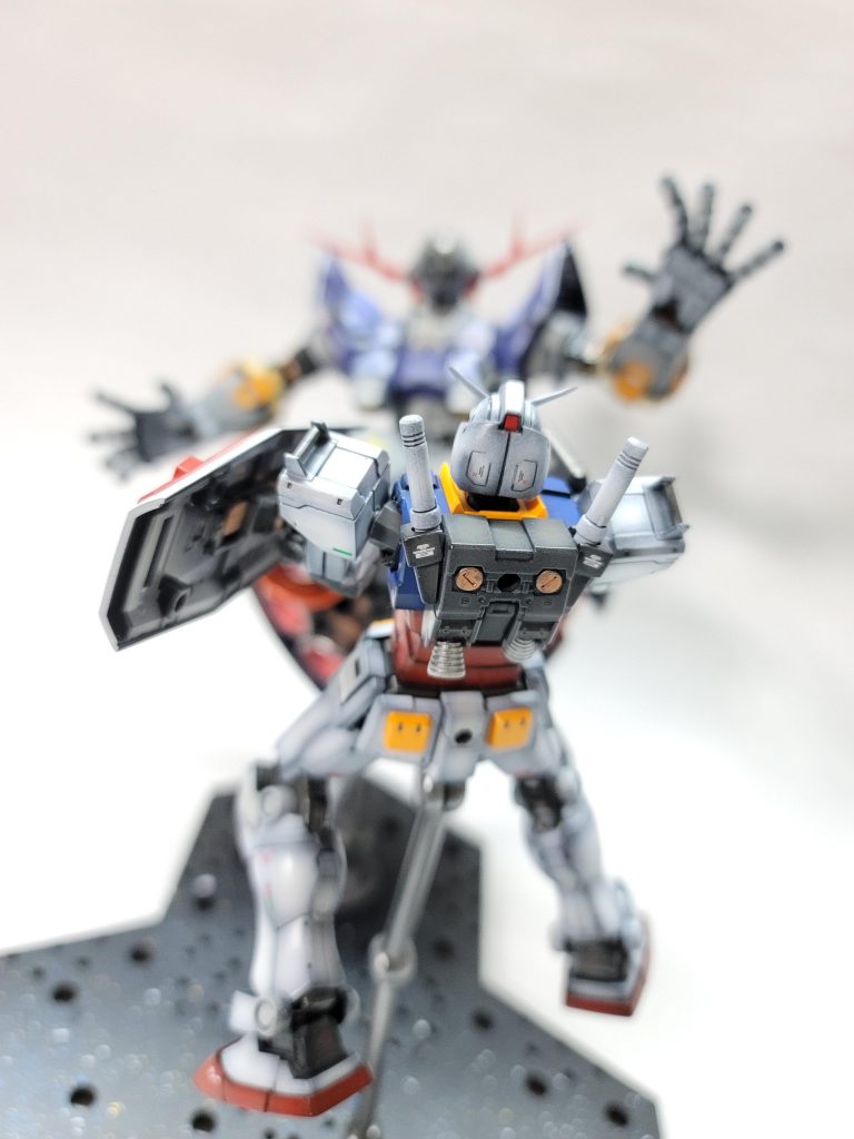 HGオリジンガンダム×RGジオング–4枚目/制作者：ムネムネム@Mnmnm_munehiro