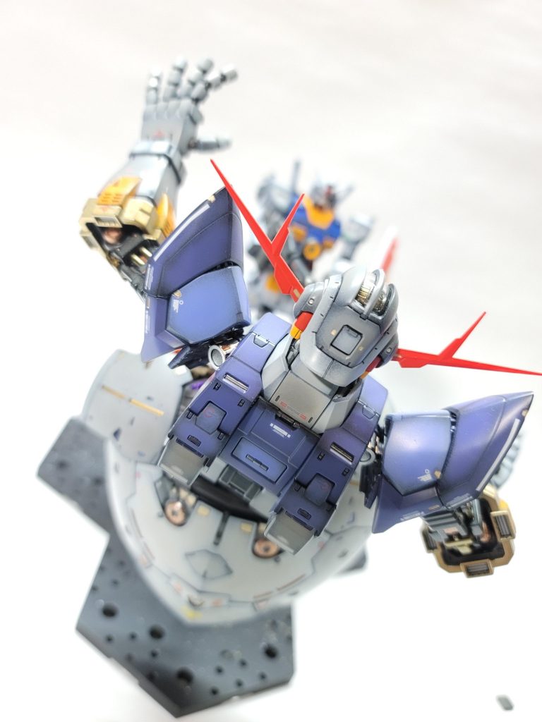 HGオリジンガンダム×RGジオング–5枚目/制作者：ムネムネム@Mnmnm_munehiro