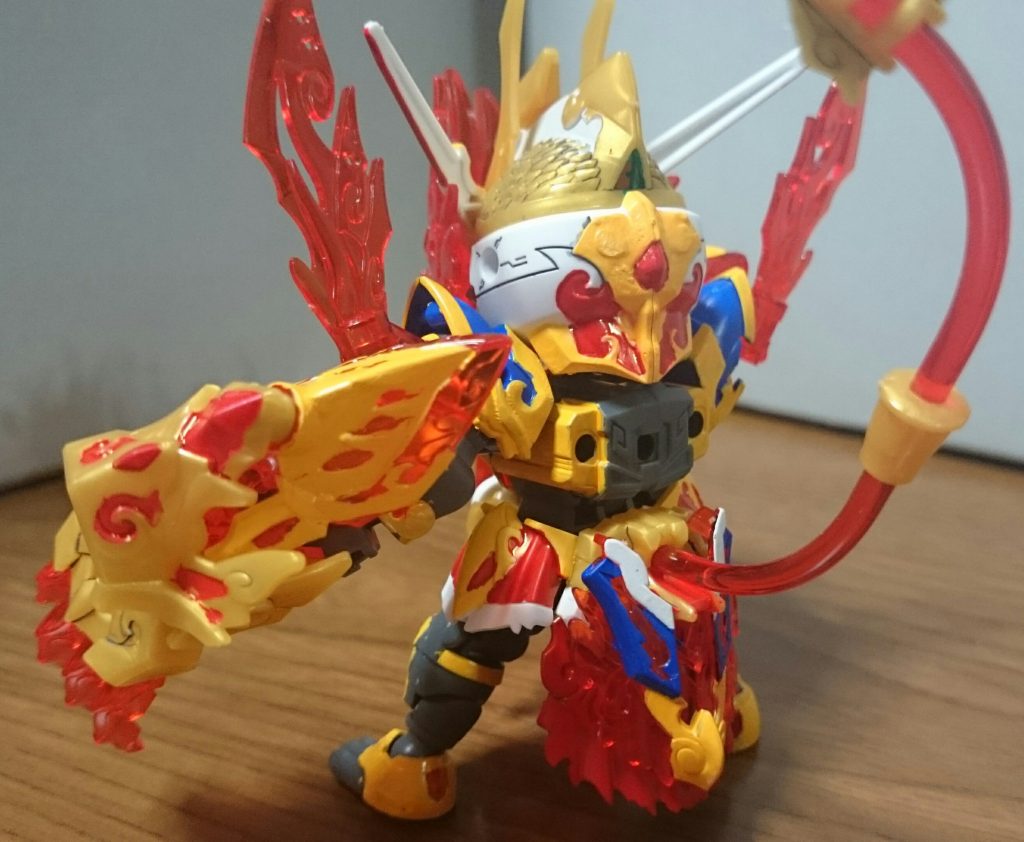 ・剛猿形態・背面腰の前面パーツは後ろの方に移動