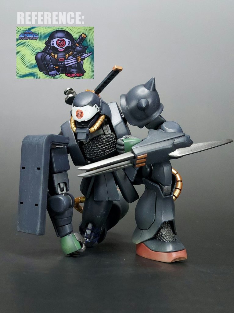 影忍者シャザク–4枚目/制作者：Moki Plamo