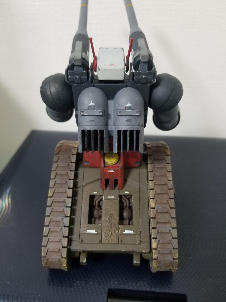 後ろです。ちょっとだけディテールアップ。