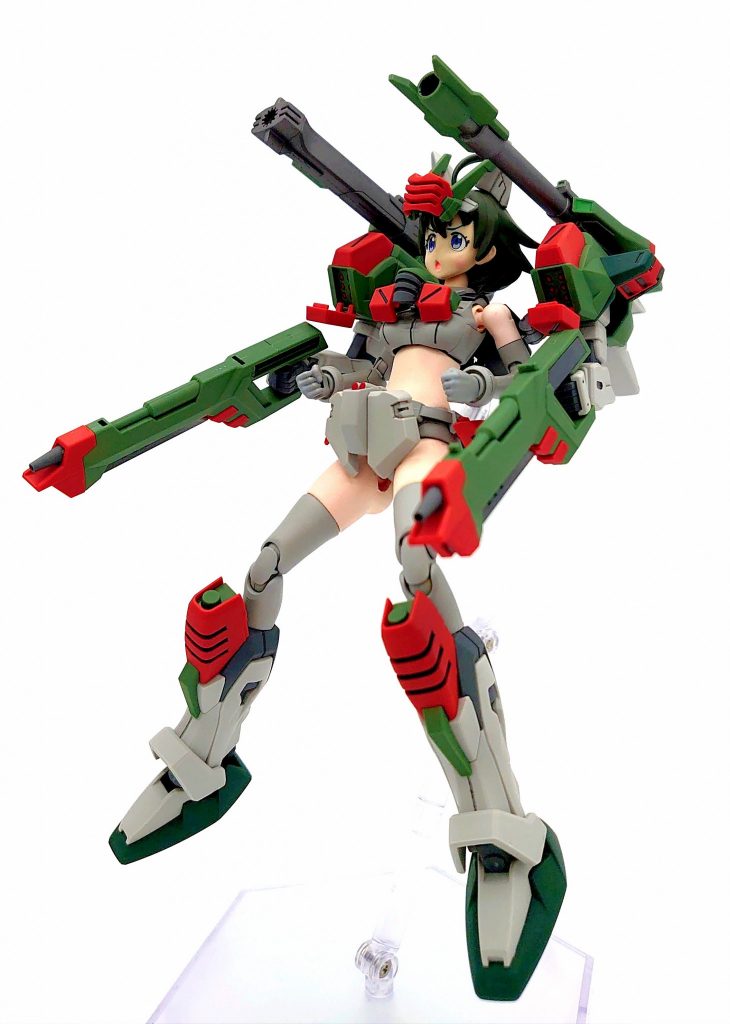 ミサイル+ガンランチャー+高エネルギービーム砲