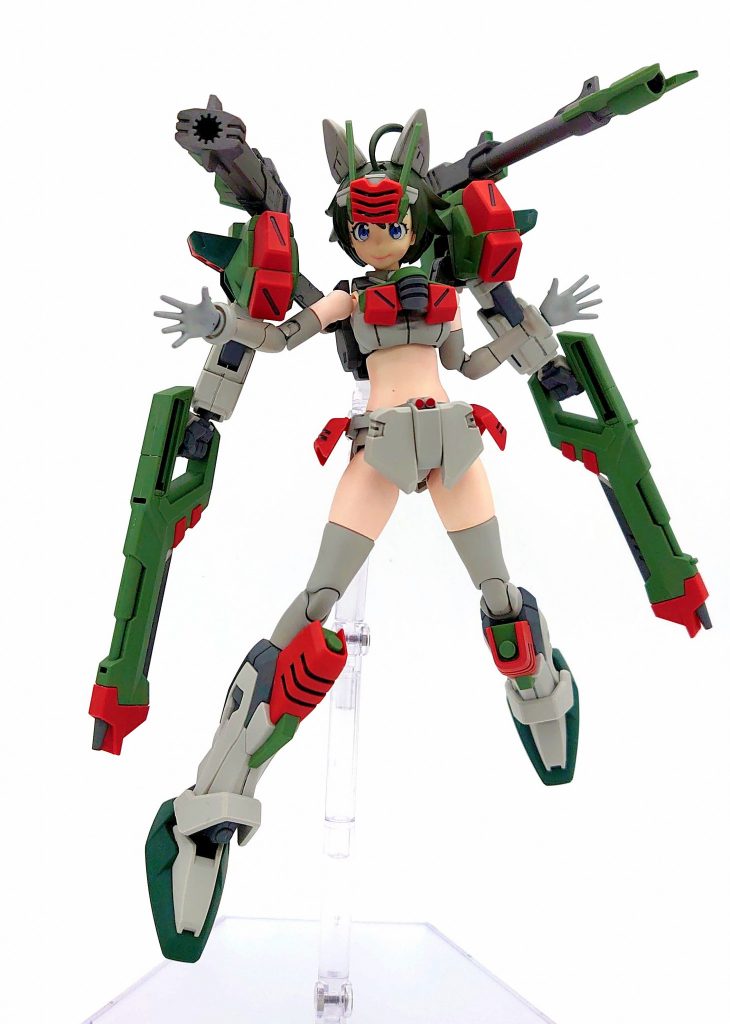 腕の連動offにしてポーズ