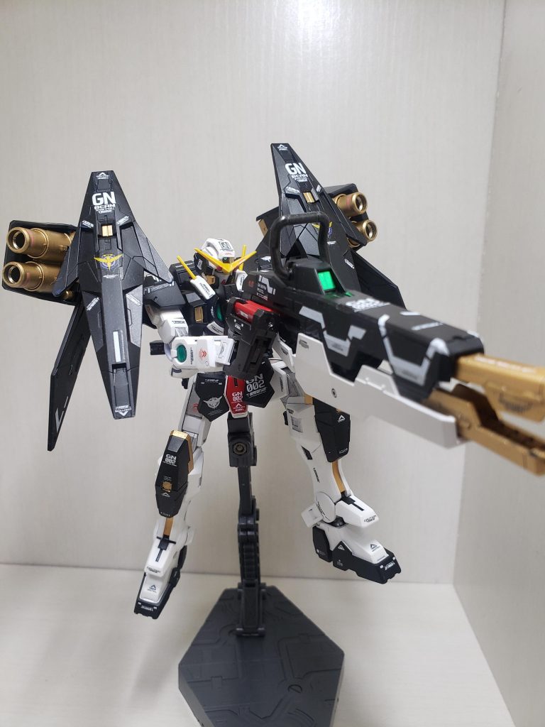 GNバズーカ両手持ちで、FIREEEE!!!!