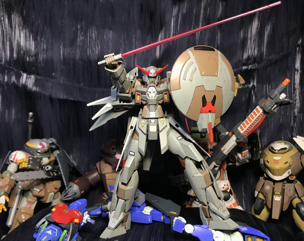 ボックスアート:ダギイルスいちおう実体シールドも作ったのですがクロスボーンぽくない気がして没に。