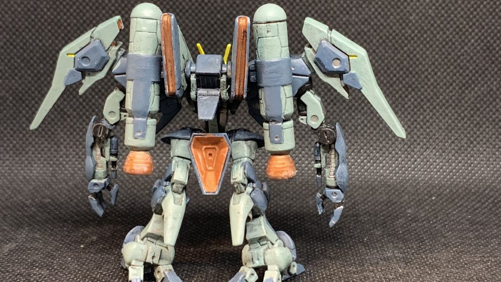 筆塗りバイアランカスタム　ガンダムアーティファクト–3枚目/制作者：KaTuO