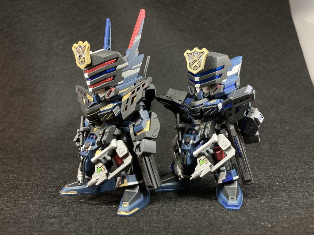 製作期間は約2日ほどで同時進行でサージェントの方も仕上げました