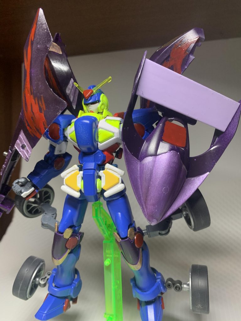 今日もファイヤーパターンはフリーハンド