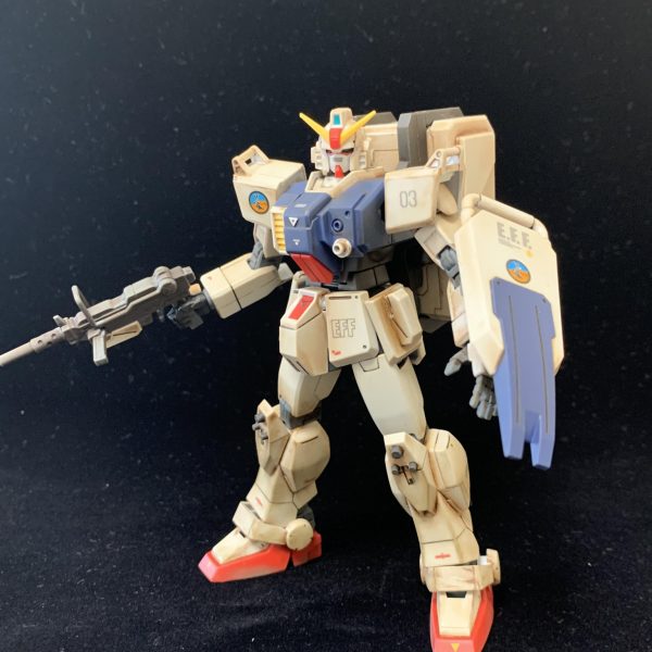 HGUC 陸戦型ガンダム 簡単フィニッシュ