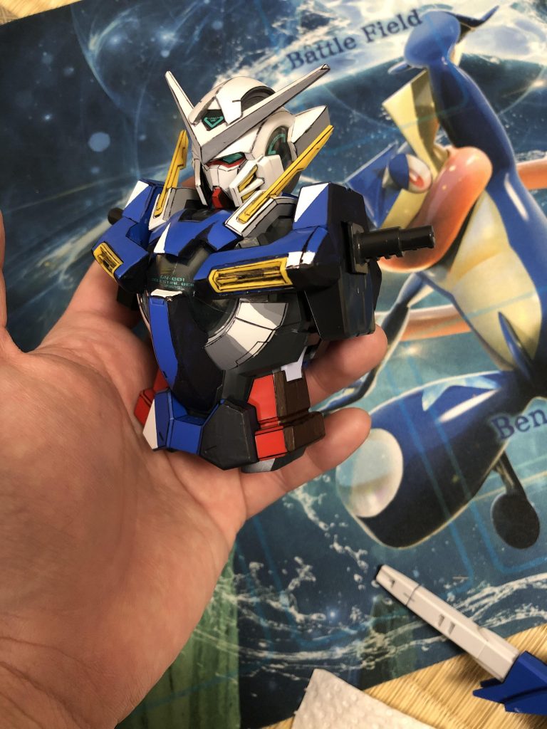 ガンダム エクシア　イラスト風–4枚目/制作者：@overflag390