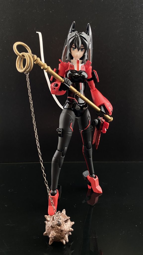 「明日の朝、早いのだろう?私が起こしてやろう…」E モーニングスターメイはモーニングスターをそうびした。