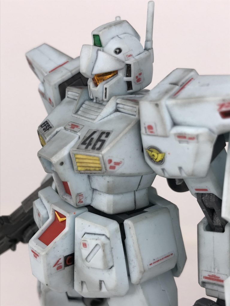 素組、ガンマカ部分塗装、墨入れ、デカール貼り、ウェザリング、ツヤ消しトップコートです。サクッと半日で仕上げました。