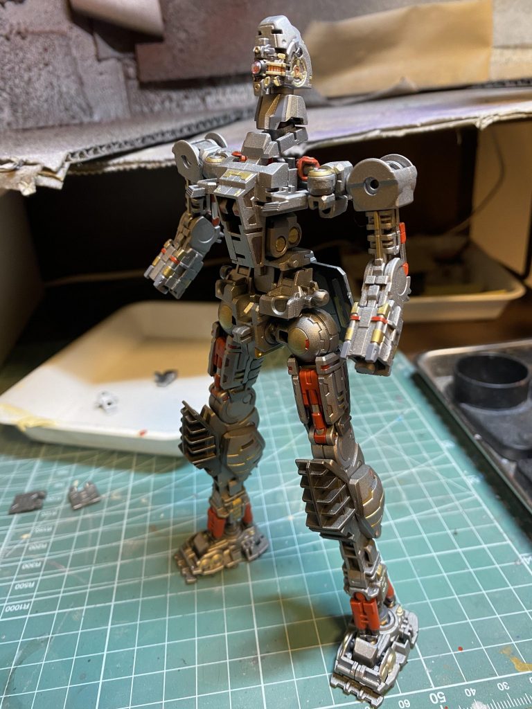 殆ど見えなくなりましたが、フレームの塗り分けもそれなりに。