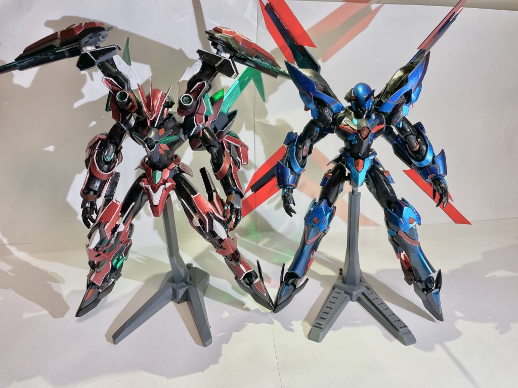 type-α(前回作品)https://gumpla.jp/hg/697731との比較