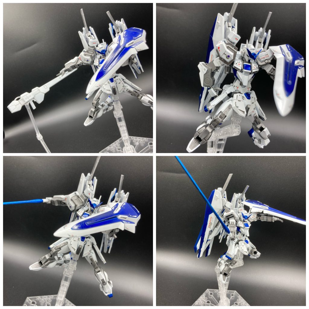 対艦ライフルを捨ててビームサーベルで！少しコマ撮りぽく撮影しました！