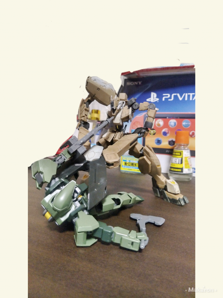 最後にちょい遊び。(最後位イオク様にはこれぐらいの抵抗をして欲しかったわ)