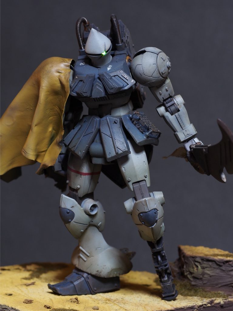 HGに頑張ってぐぽーんした初の完成品です。