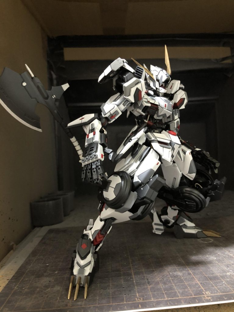 本体完成です。尻尾縮んだバージョンですね。