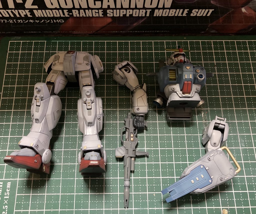 都度仮組みしながら手直ししました。