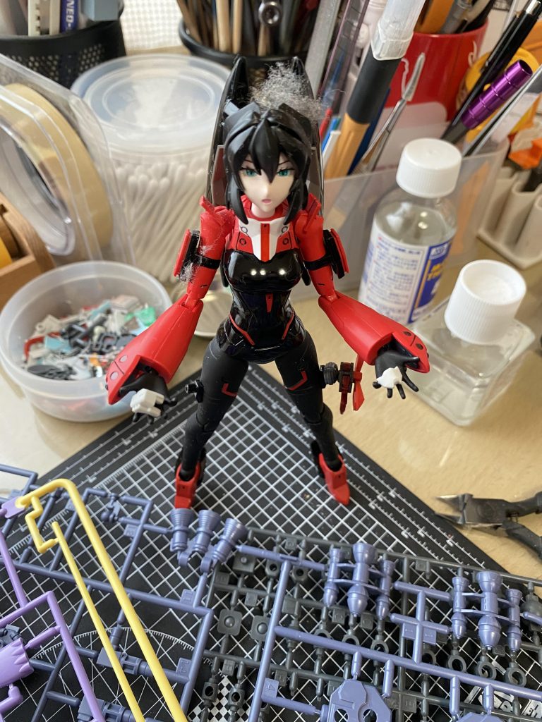 「お前が今、切り飛ばしたのはどっちのパーツだ?」今、ドムを作っているので、どちらでもないです。「…………💢」