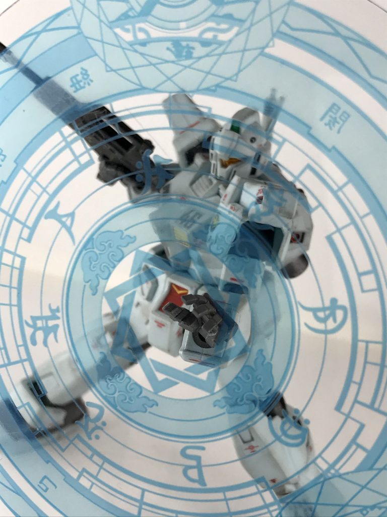 オマケ。魔法陣シールドのエフェクトもあります(笑)