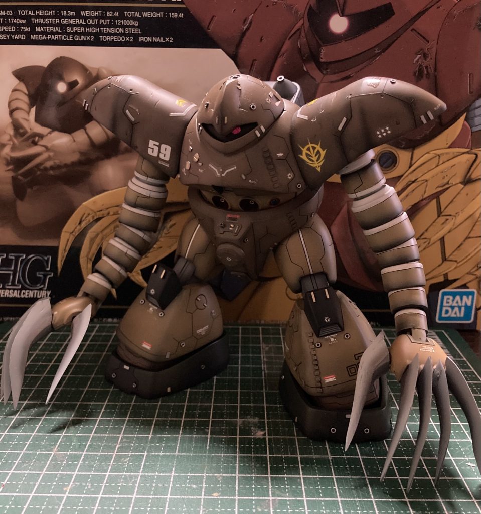 hgucゴッグ改修–2枚目/制作者：ヤマテツ