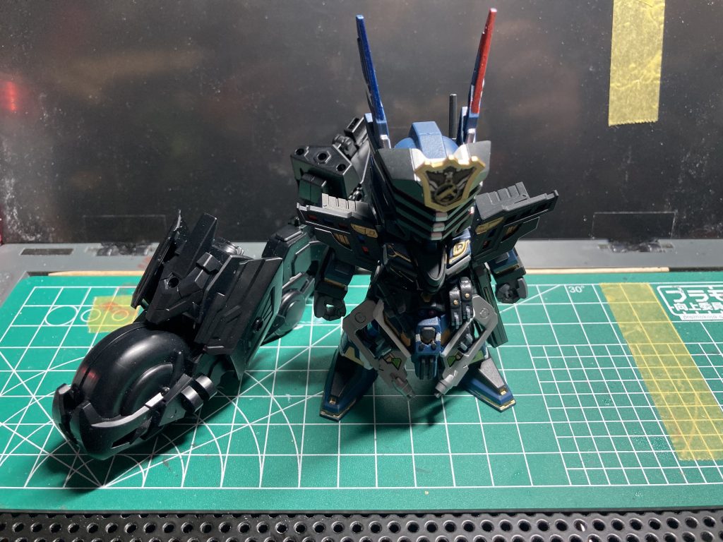 バイクも製作しようか悩みましたが今回は本体のみとして今後出ることを期待して隊員の分はこさえようかな