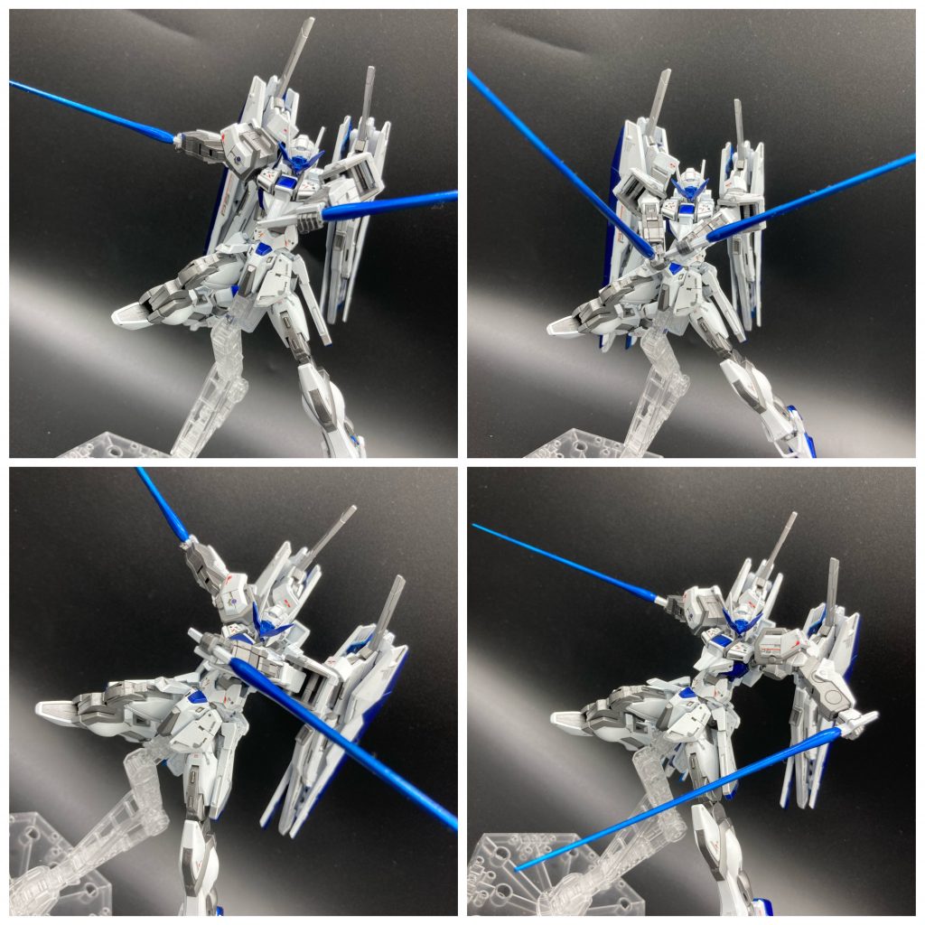 二刀流本当に好きです！ビームサーベルが青なのが特徴です！