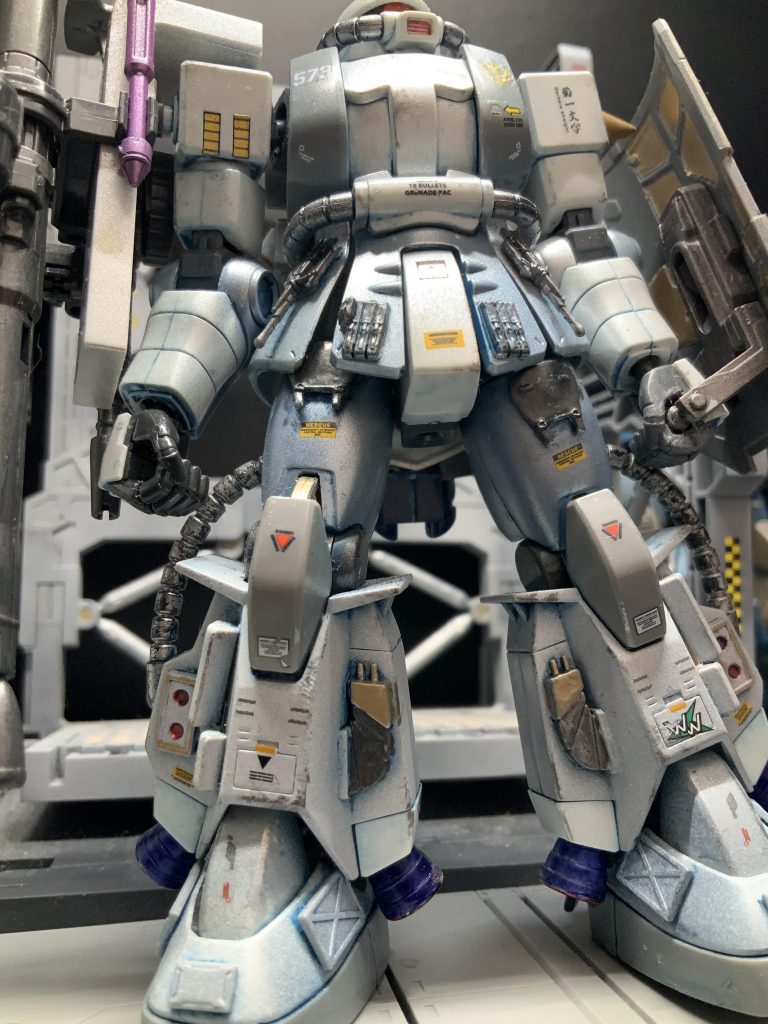 .その2 私は水転写デカール貼りが大好きでハマるとどんどん貼っていく癖が･:*+.\(( °ω° ))/.:+今回は汚しも控えめです…が私的宇宙汚しってので