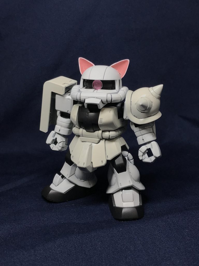 SDCS白猫ザク–2枚目/制作者：わんたろー