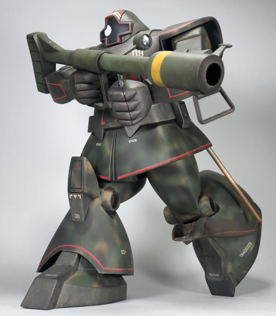 リアルタイプドム　旧キット1/100–6枚目/制作者：Ok-Ⅱ