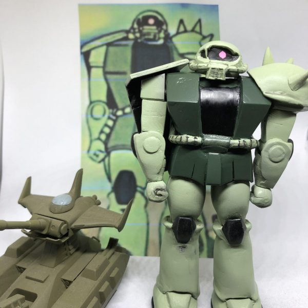 ハモン部隊のザク