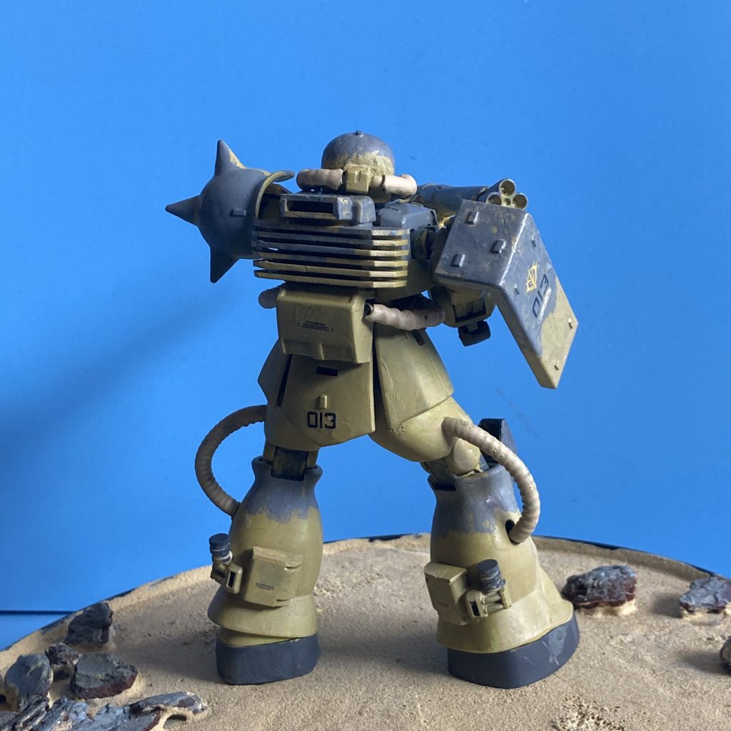 追加パーツは後ろ側に集中してます