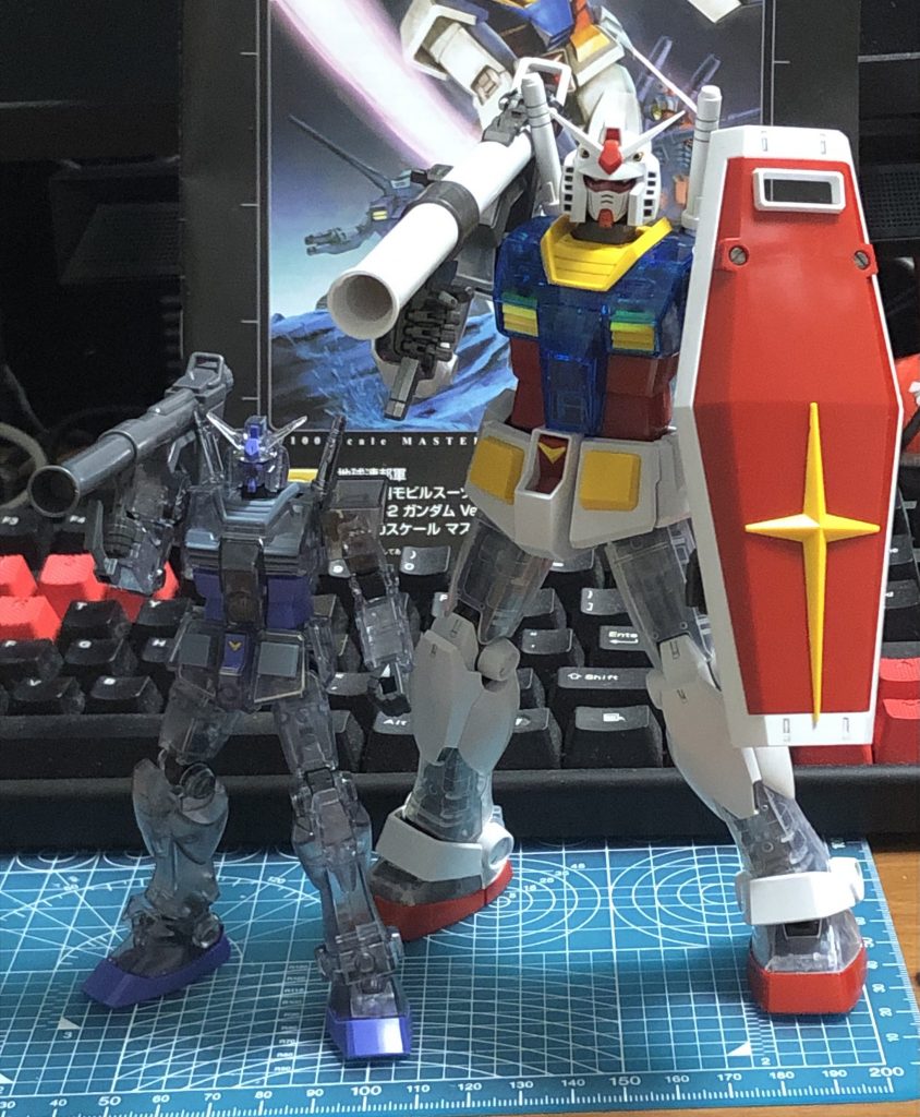 サイズ差…MGは自分からは買わないかなぁ多分