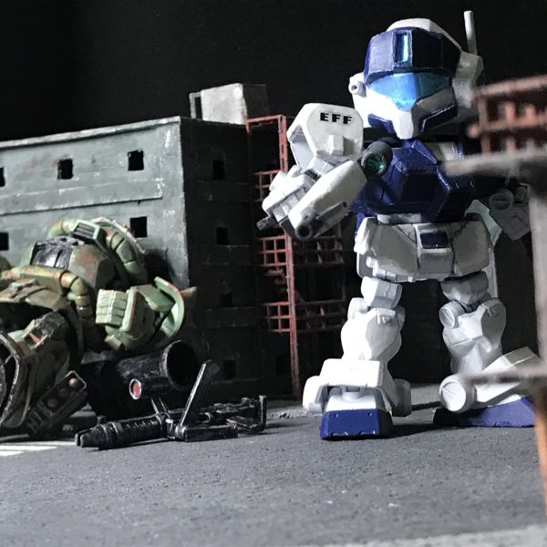 SD ジムスナイパーⅡ ホワイトディンゴ隊仕様