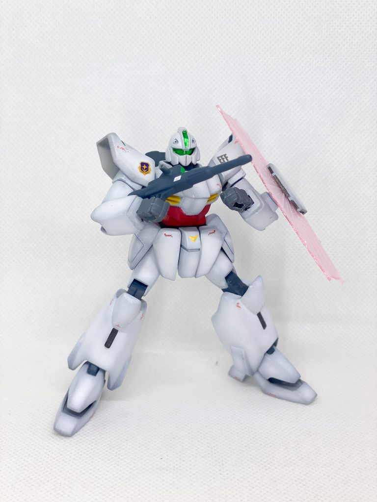 ボックスアート風のポージングで。