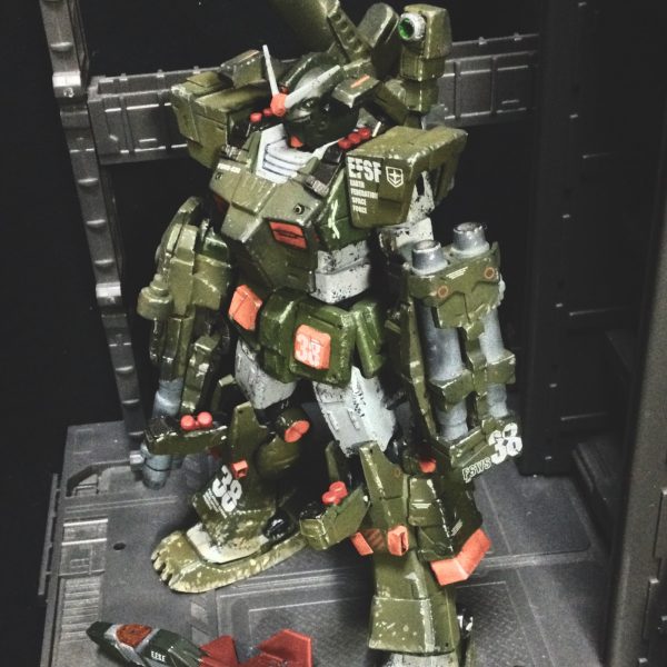 EGガンダムにGFFフルアーマー移植2