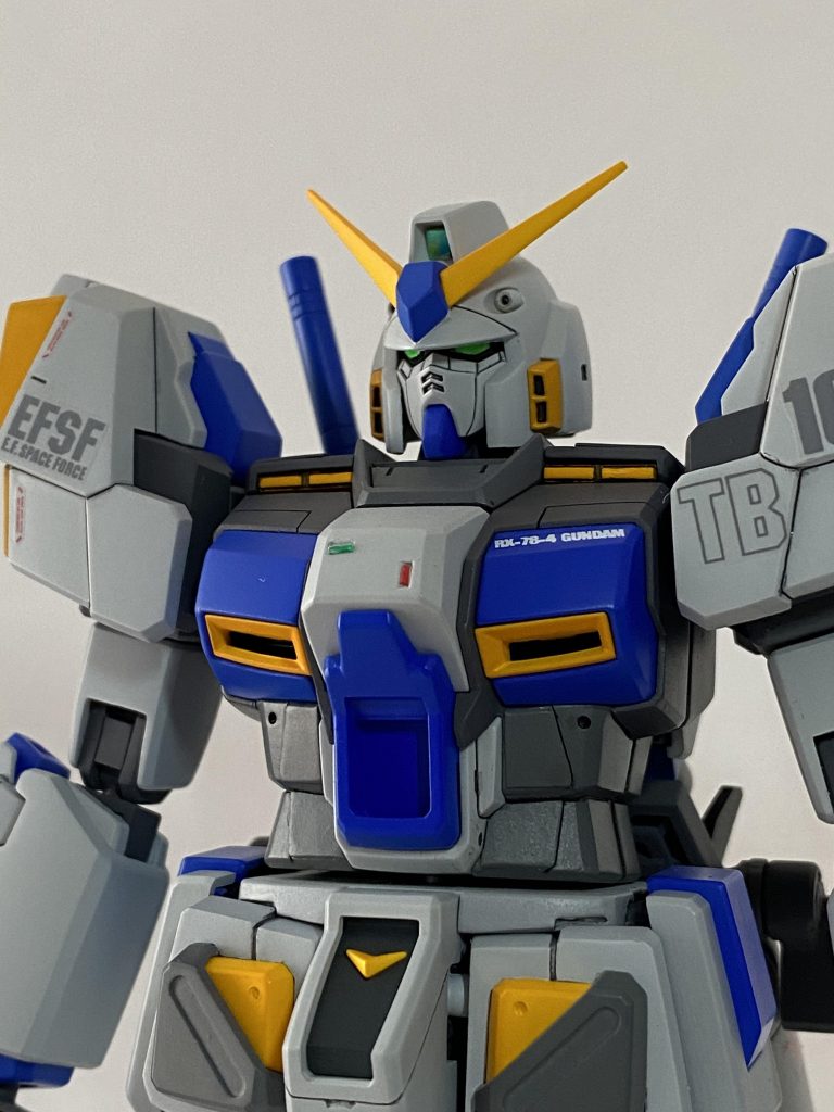 MGガンダム4号機–2枚目/制作者：@nishizamurai2