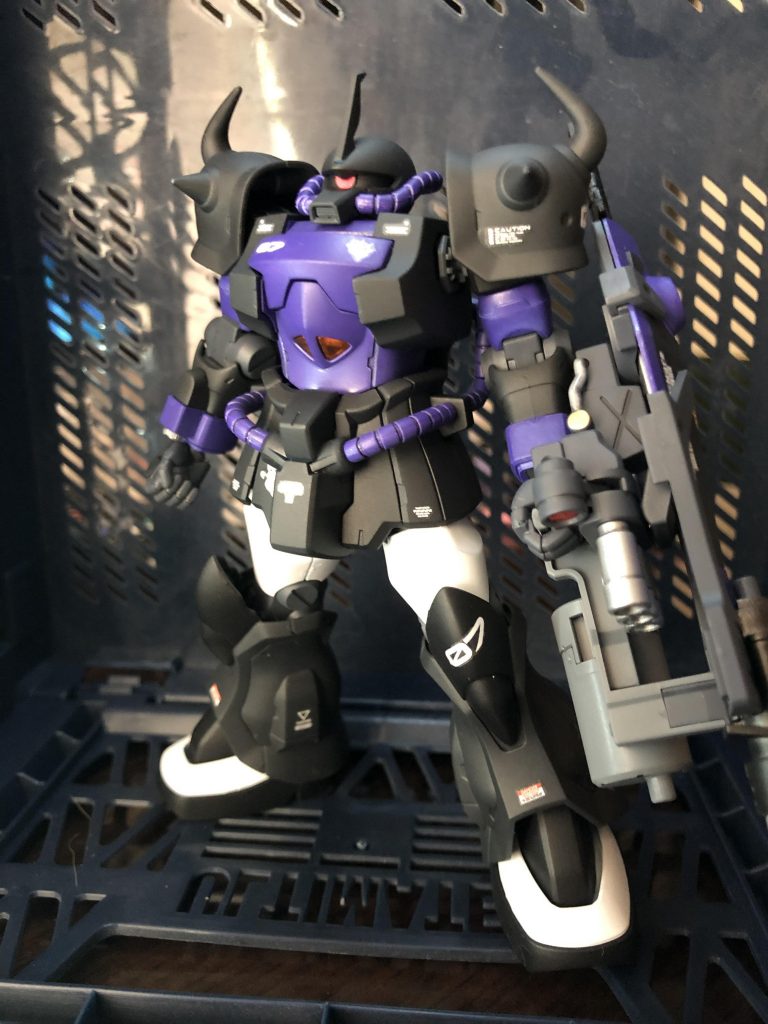 黒いグフカスタムでした✨