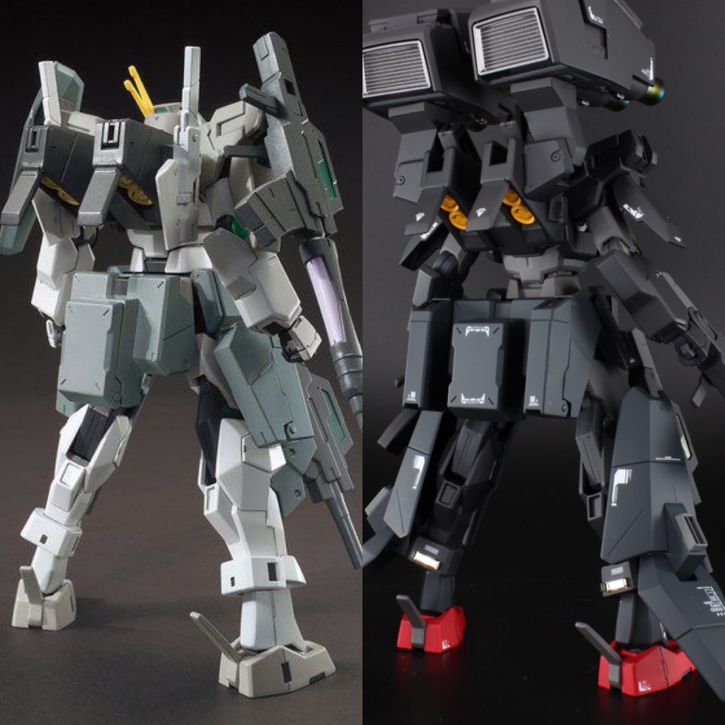 素組み比較です。