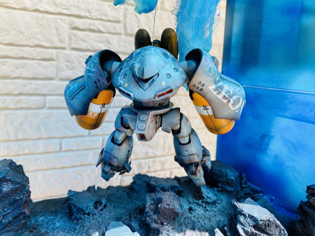 HGUC 1/144SCALE◇MSM-03C HY-GOGG HYゴック◇塗装済み完成品 ◇LED電飾専用台座付き–5枚目/制作者：H4co Y