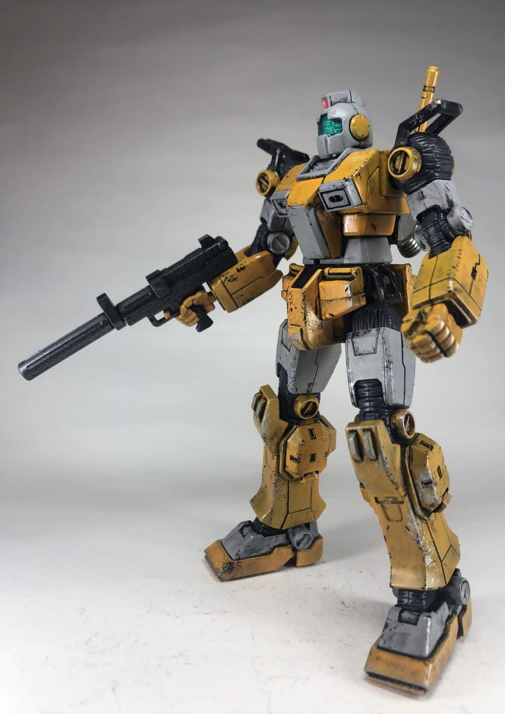 最近思うところあってアーケードゲーム『戦場の絆』に登場した機体を作り進めています連邦側の手持ちがガンダムばかりだったのでジムを増やす事にしました