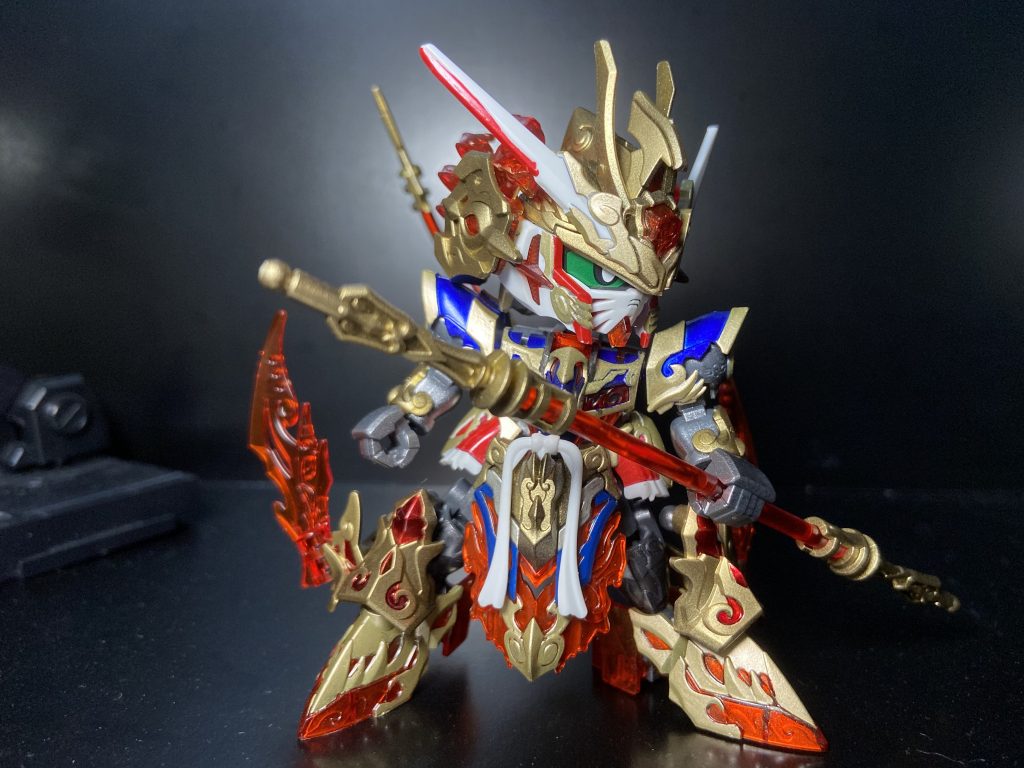 多くは語るまい、ランナー塗装ではしょったものの、部分塗装は中々でした!