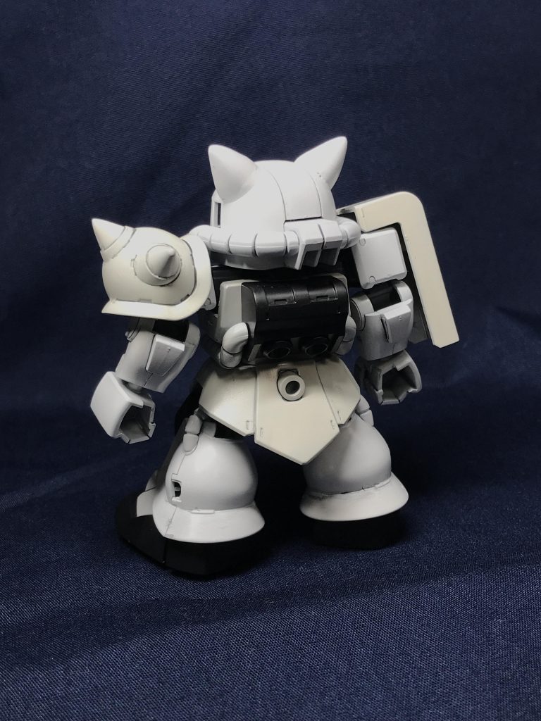 SDCS白猫ザク–3枚目/制作者：わんたろー