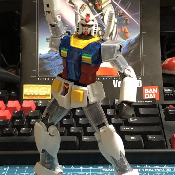 MG ガンダム 2.0 ソリッドクリア 一番くじB賞