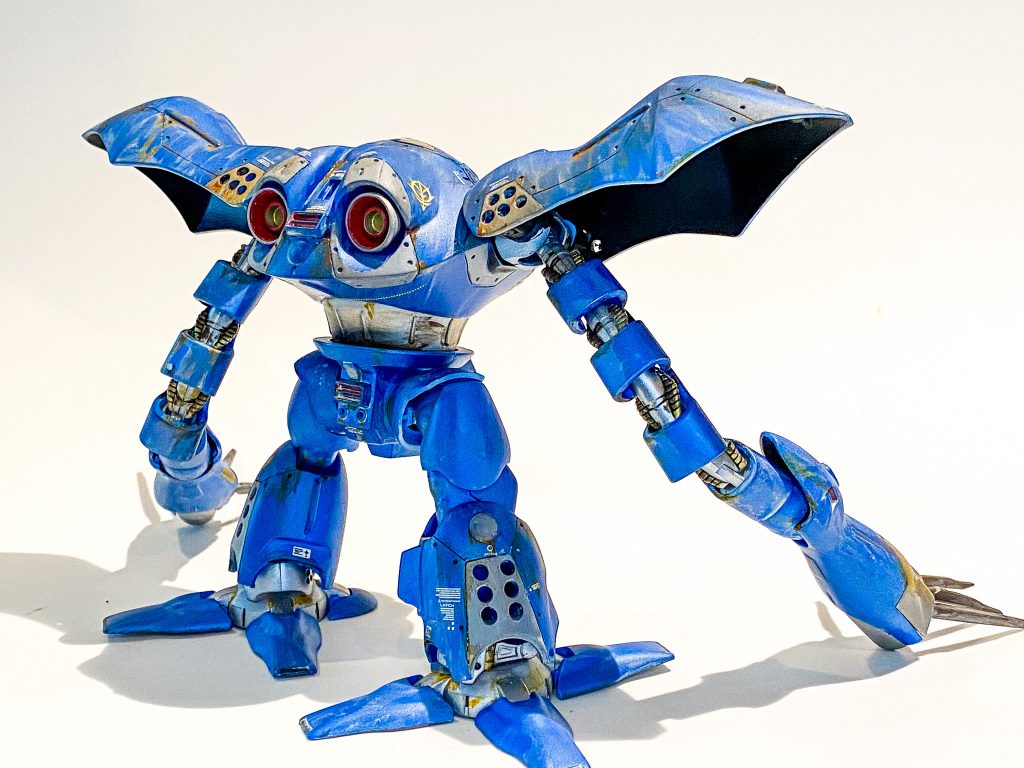 水垢とかサビやオイルっぽくウェザリング