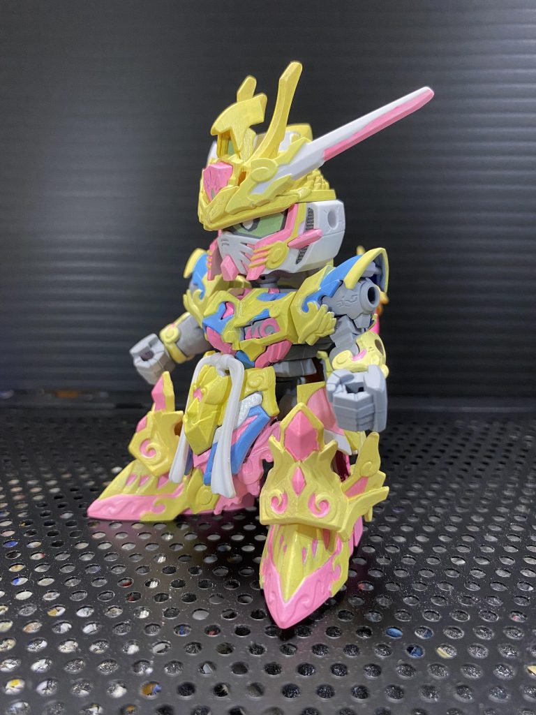 ホワイトを混ぜると、すごく筆ムラが目立つ。