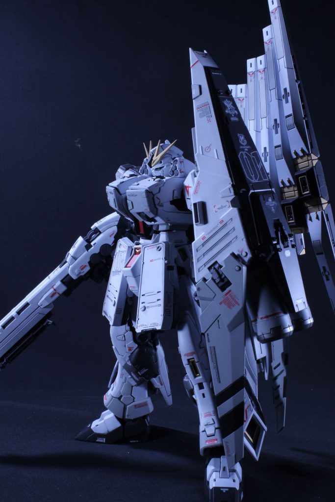 改修はほとんど行わず若干の塗り分けのみですが、尋常じゃなくかっこいいですね。ゴツ感と鋭角がそそります🥰