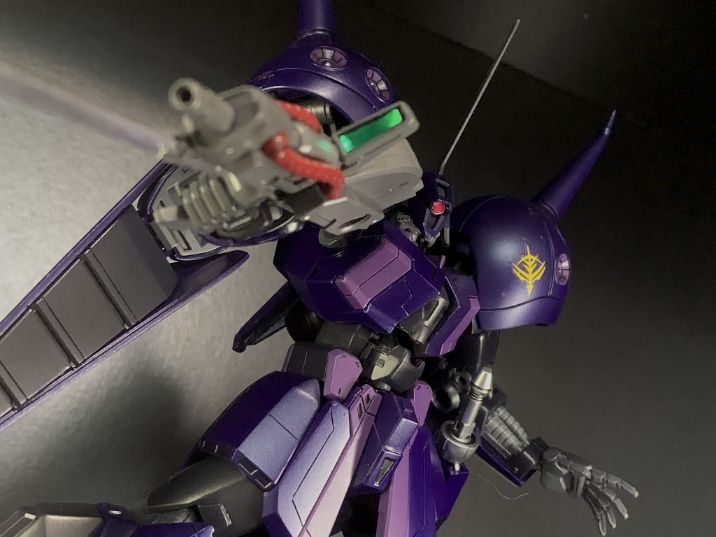 ライフル構えて